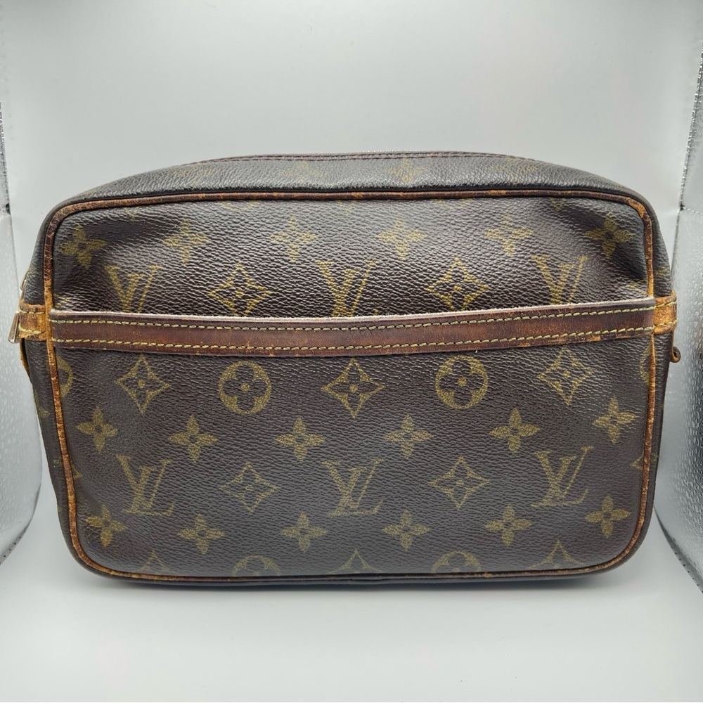 Vintage LOUIS VUITTON Monogram Compiegne 23 Clutch Bag